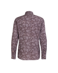 Fil Noir Mulled & Muted Shirt | Burgundy