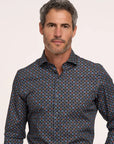 R2 Amsterdam Long Sleeve Shirt | Seat For Four Navy
