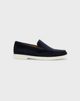 BOSS Sienne Suede Loafer | Navy