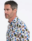 R2 Amsterdam Long Sleeve Shirt | Painted Floral Linen