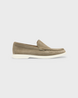 BOSS Sienne Suede Loafer | Khaki