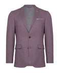 R2 Melange Blazer | Plum
