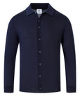 R2 Amsterdam Merino Cardigan | Navy
