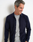 R2 Amsterdam Merino Cardigan | Navy