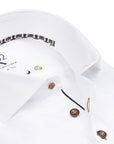 R2 Amsterdam Long Sleeve Shirt | White Cut Away Cuff