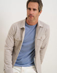 R2 Amsterdam Stretch Overshirt | Sand