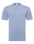 R2 Amsterdam Cotton/Modal T-Shirt | Sky Stripe