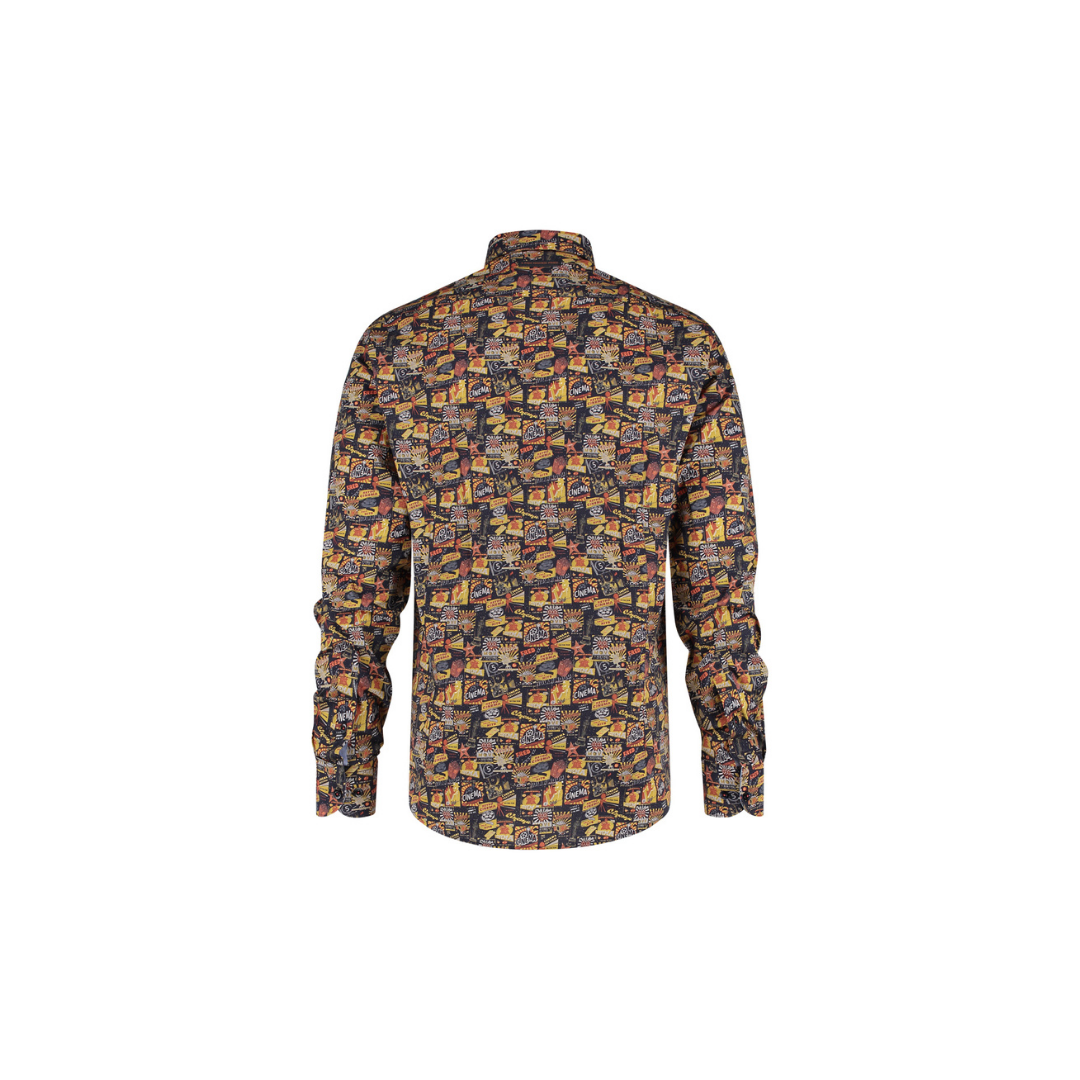 A Fish Named Fred Long Sleeve Shirt | Gold Cinema Posters