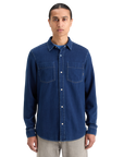 Scotch & Soda Indigo Denim Shirt | Indigo