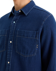 Scotch & Soda Indigo Denim Shirt | Indigo
