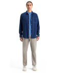 Scotch & Soda Indigo Denim Shirt | Indigo