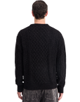 Scotch & Soda Chenille Cable Knit | Black