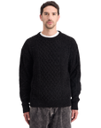 Scotch & Soda Chenille Cable Knit | Black