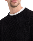 Scotch & Soda Chenille Cable Knit | Black