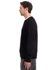 Scotch & Soda Chenille Cable Knit | Black