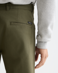 Scotch & Soda Mott Stretch Cotton Chino | Olive