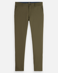 Scotch & Soda Mott Stretch Cotton Chino | Olive
