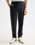Scotch & Soda Warren Cotton/Linen Pant | Black