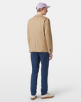 Scotch & Soda Deconstructed Cotton Twill Blazer | Soft Camel