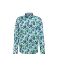Fil Noir Abstract Watercolour Shirt | Green
