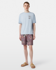 Scotch & Soda Retro Summer Print Short | Mauve
