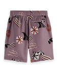 Scotch & Soda Retro Summer Print Short | Mauve