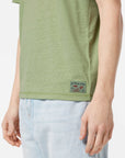 Scotch & Soda Melange T-Shirt | Pistachio