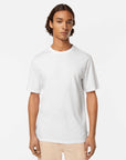 Scotch & Soda 3 Crosses Cotton Linen T-Shirt | White