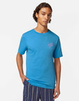 Scotch & Soda Graphic Logo Tee | Aqua