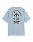 Scotch & Soda Summer Memories T-Shirt | Sky Blue