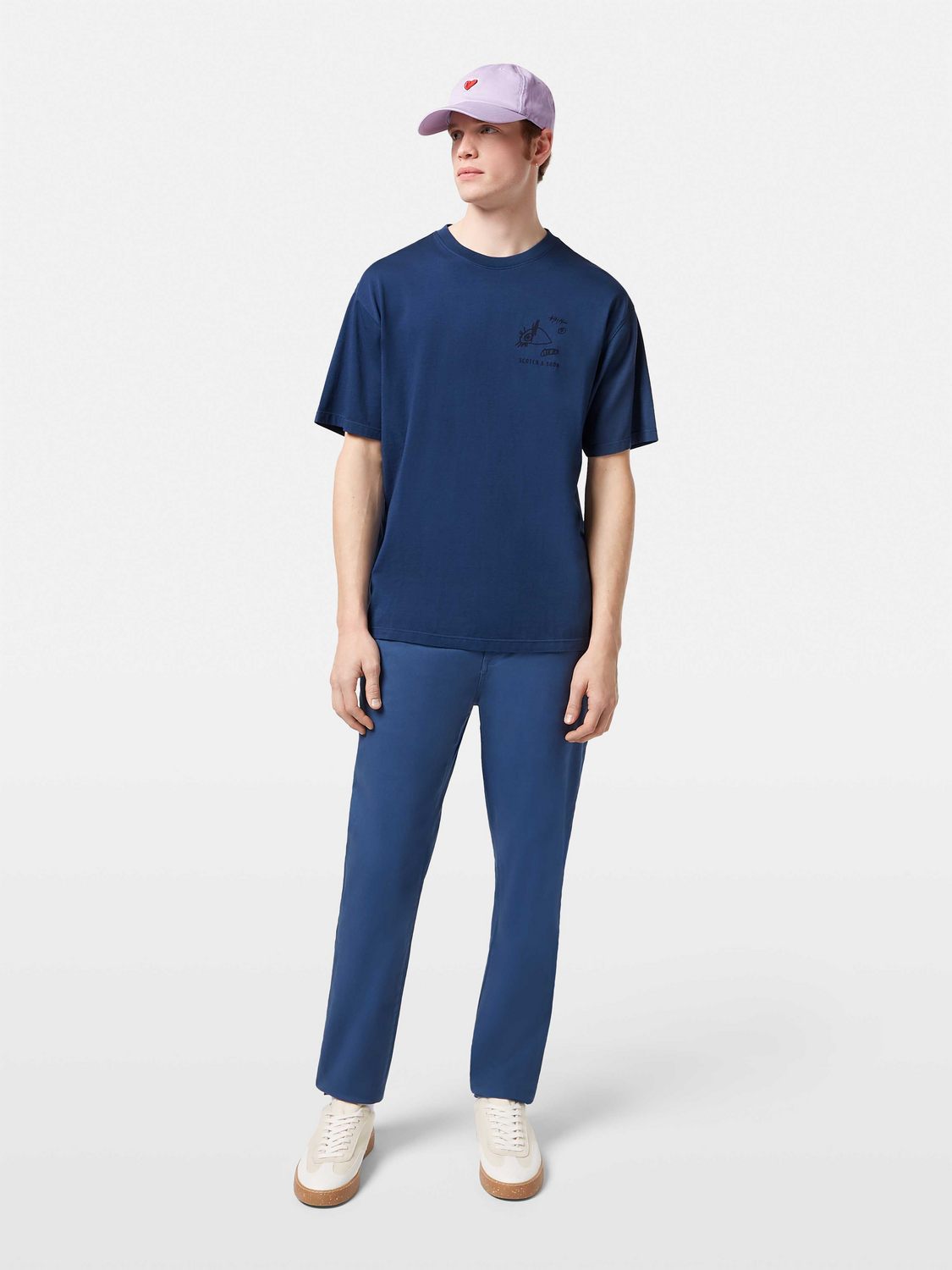 Scotch & Soda Eye Spy T-Shirt | Atlantic Blue – LIFE FOR MEN