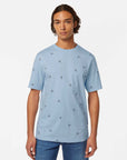 Scotch & Soda Beach Parasols T-Shirt | Sky Blue