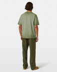 Scotch & Soda Club Soda Garment Dyed T-Shirt | Sage