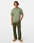 Scotch & Soda Club Soda Garment Dyed T-Shirt | Sage