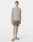 Scotch & Soda 3 Crosses Long Sleeve T-Shirt | Highway Greige