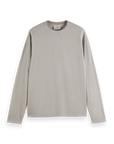 Scotch & Soda 3 Crosses Long Sleeve T-Shirt | Highway Greige