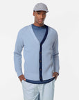 Scotch & Soda Caddy Knit Cardigan | Sky Blue