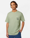 Scotch & Soda Club Soda Stripe Tee | Pistachio Spritz