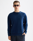 Scotch & Soda Leaves Sweatshirt | Indigo