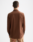 Scotch & Soda Fine Corduroy Shirt | Cinnamon
