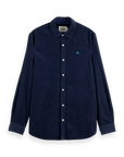 Scotch & Soda Fine Corduroy Shirt | Sky Captain