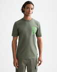 Scotch & Soda Chest Artwork T-Shirt | Thyme