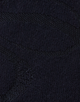 Scotch & Soda Jacquard Knit Short Sleeve Shirt | Navy
