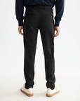 Scotch & Soda Mott Yarn Dyed Knit Chino | Black