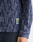 Scotch & Soda Jacquard Overshirt | Sky Captain