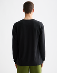 Scotch & Soda Jacquard Knit T-Shirt | Charcoal