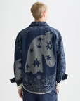 Scotch & Soda Denim Bandana Overshirt | Dress Blues