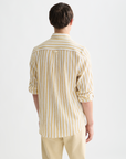Scotch & Soda Crinkle Stripe Shirt | Raffia
