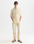 Scotch & Soda Crinkle Stripe Shirt | Raffia