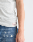 Scotch & Soda Melange T-Shirt | Heather Grey